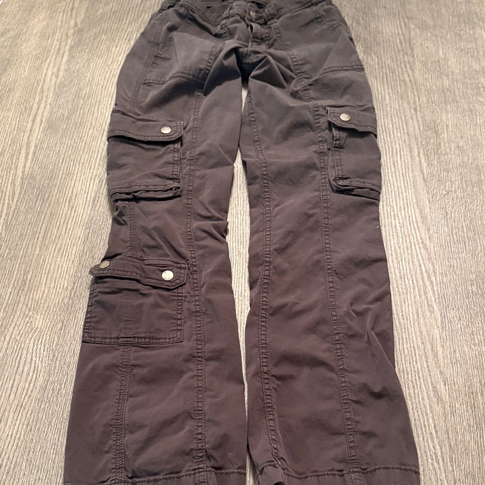 Hollister Junior’s Dark Grey Cargo Pants - Picture 5 of 8